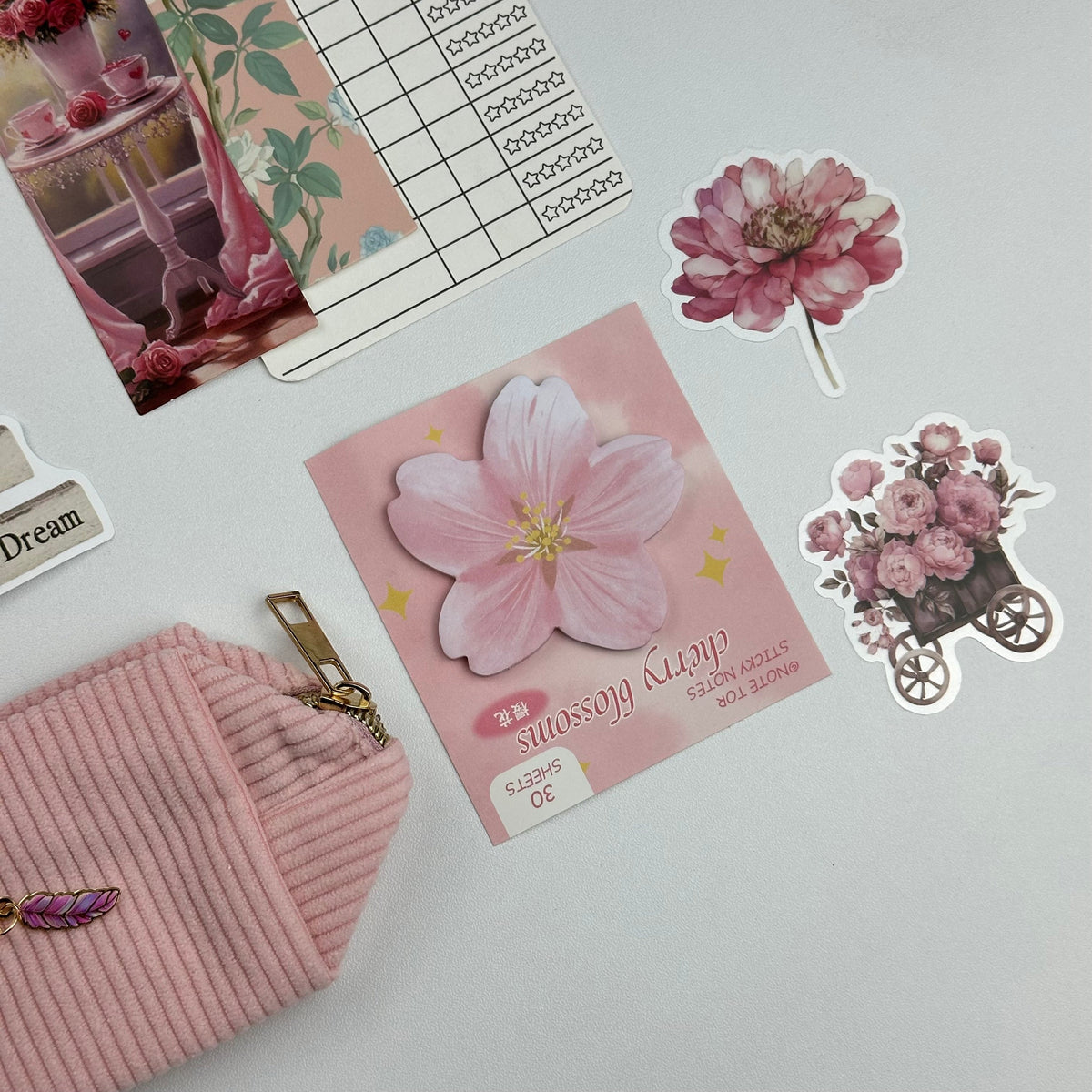 Pink Blossom Box | Pink Floral Stationery Gift Box