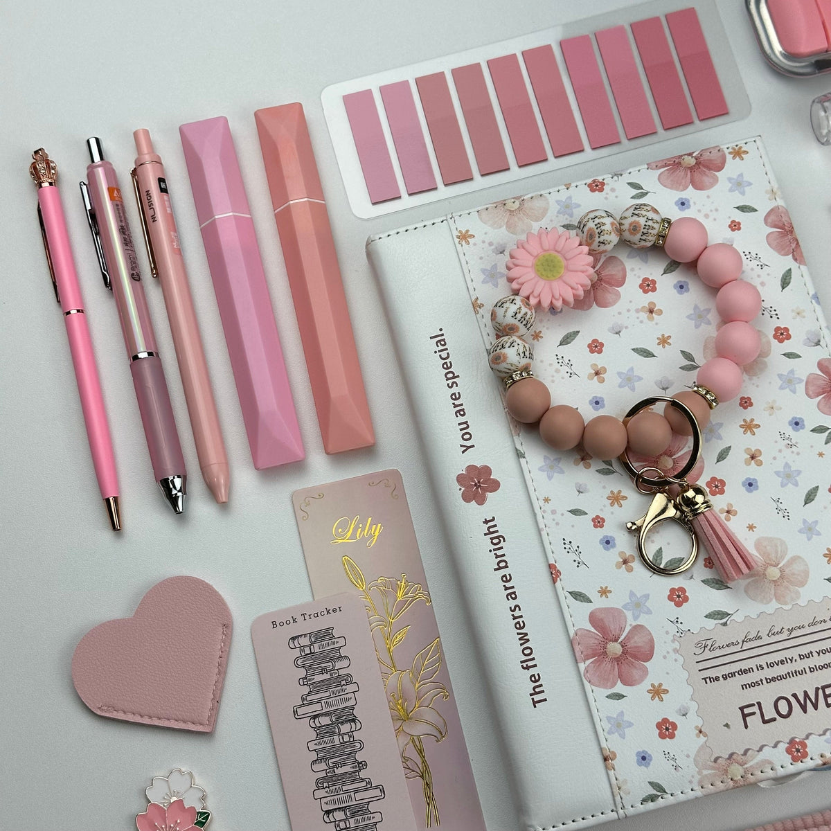 Pink Blossom Box | Pink Floral Stationery Gift Box