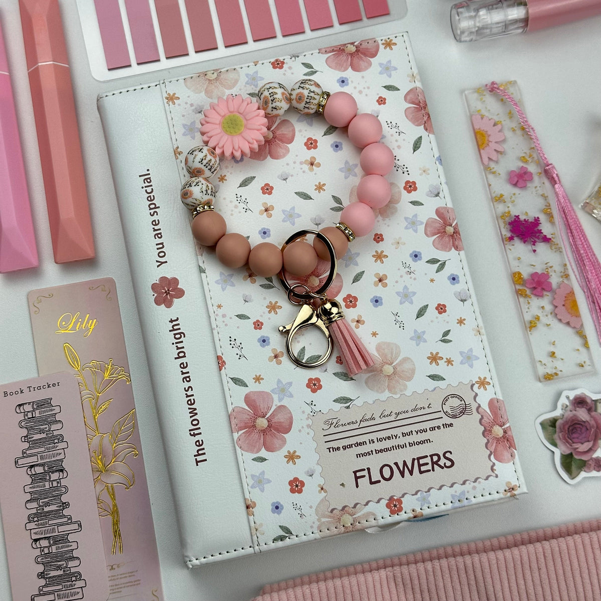 Pink Blossom Box | Pink Floral Stationery Gift Box