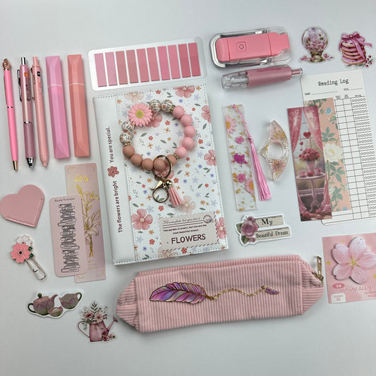 Pink Blossom Box | Pink Floral Stationery Gift Box